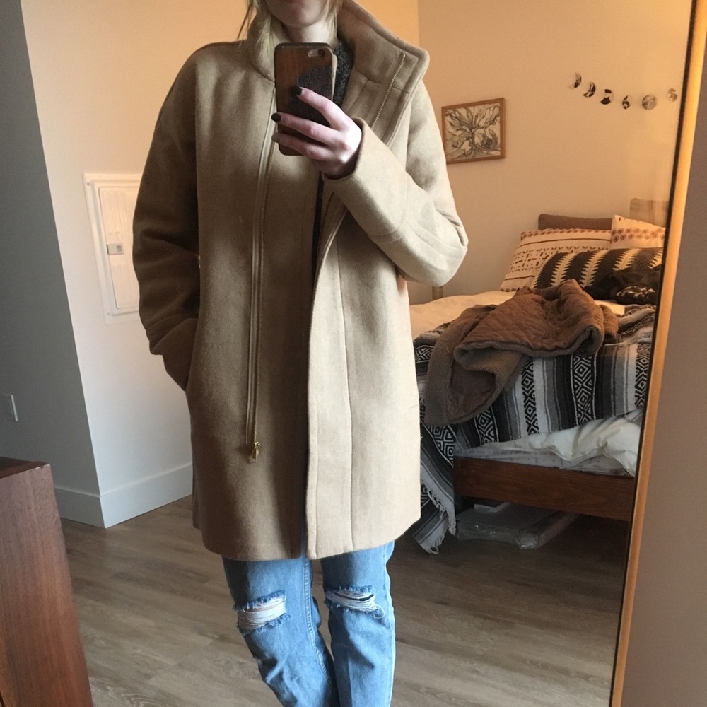 J crew cocoon coat brand new with tags